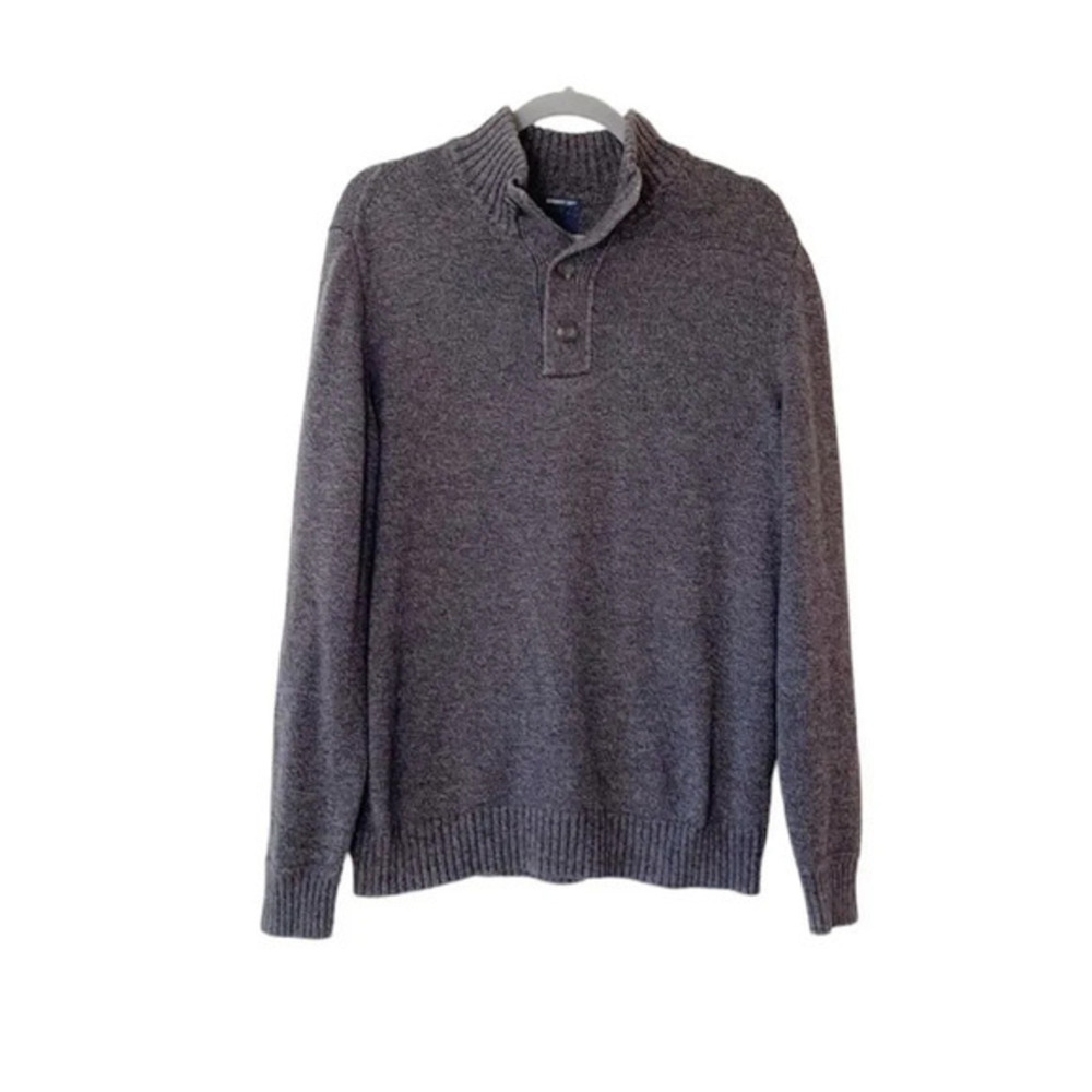 American Eagle Seriously Soft Grandpa Sweater Men’s Size Medium Shawl Collar‎
